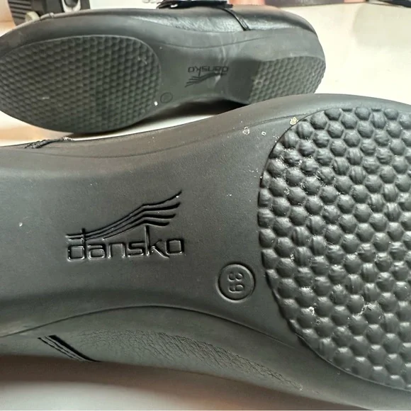 Dansko Black Mary Jane Flats Comfort Shoes Size 39 (8.5) Workwear Everyday - Picture 8 of 8